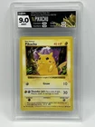 1999 Pokemon Base Set Shadowless Red Cheeks Pikachu 58/102 HGA 9 Mint
