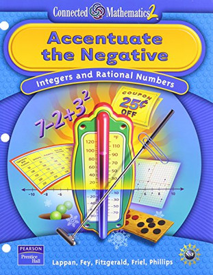 Prentice Hall Connected Mathematics Accentuate the Nega - Paperback NEW Lappan,