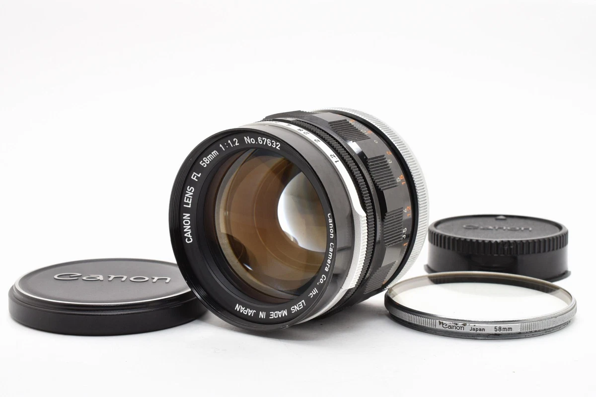 Canon FL f/1.2 Camera Lenses 58mm Focal for sale | eBay