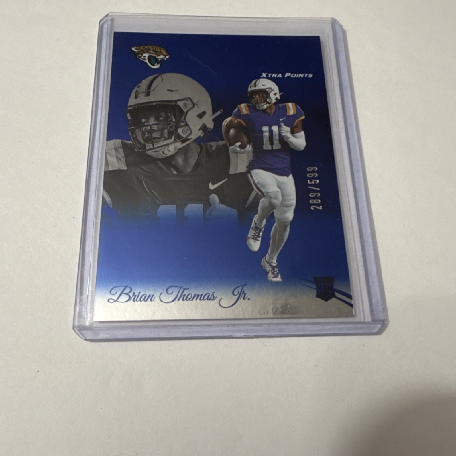 Panini Prestige 2024 Rookie Xtra Points Blue Brian Thomas Jr. #321 /599 Jaguars