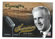 2012 Panini Cooperstown Voices of Summer #4 Jack Buck Baseball Card - Cardinals