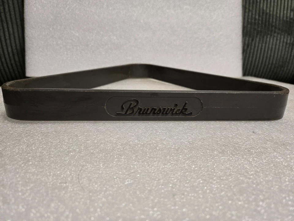 Vintage Brunswick Gray Plastic Pool Billiard Triangle Ball Rack - Image 1 of 4