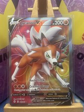 Pokémon TCG Lycanroc V Evolving Skies Full Art Ultra Rare 187/203