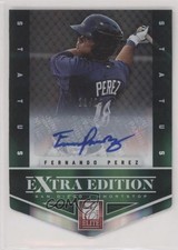 2012 Elite Extra Edition 11/25 Fernando Perez #90 Auto 0b2