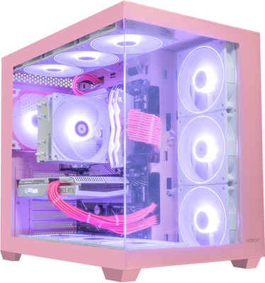 AMD Ryzen 7800X3D, 32GB DDR5 RAM, 1TB SSD, RTX 5070 Gaming PC - AL900 Pink