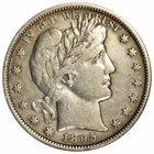 1895 BARBER HALF DOLLAR ~ BOLD VF!