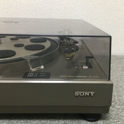 SONY PS-4750 DD player With cartridge & needle Tested and working