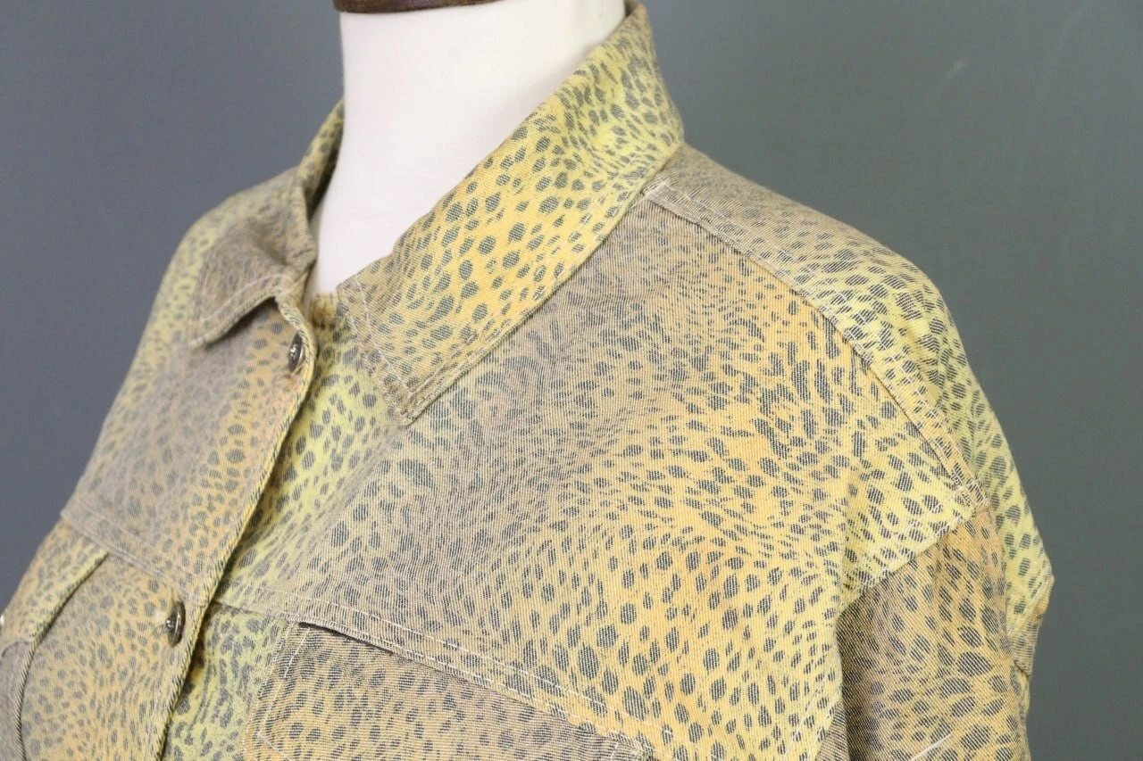Blazer Gianni Versace Multicolore Animals Stampato Tigre