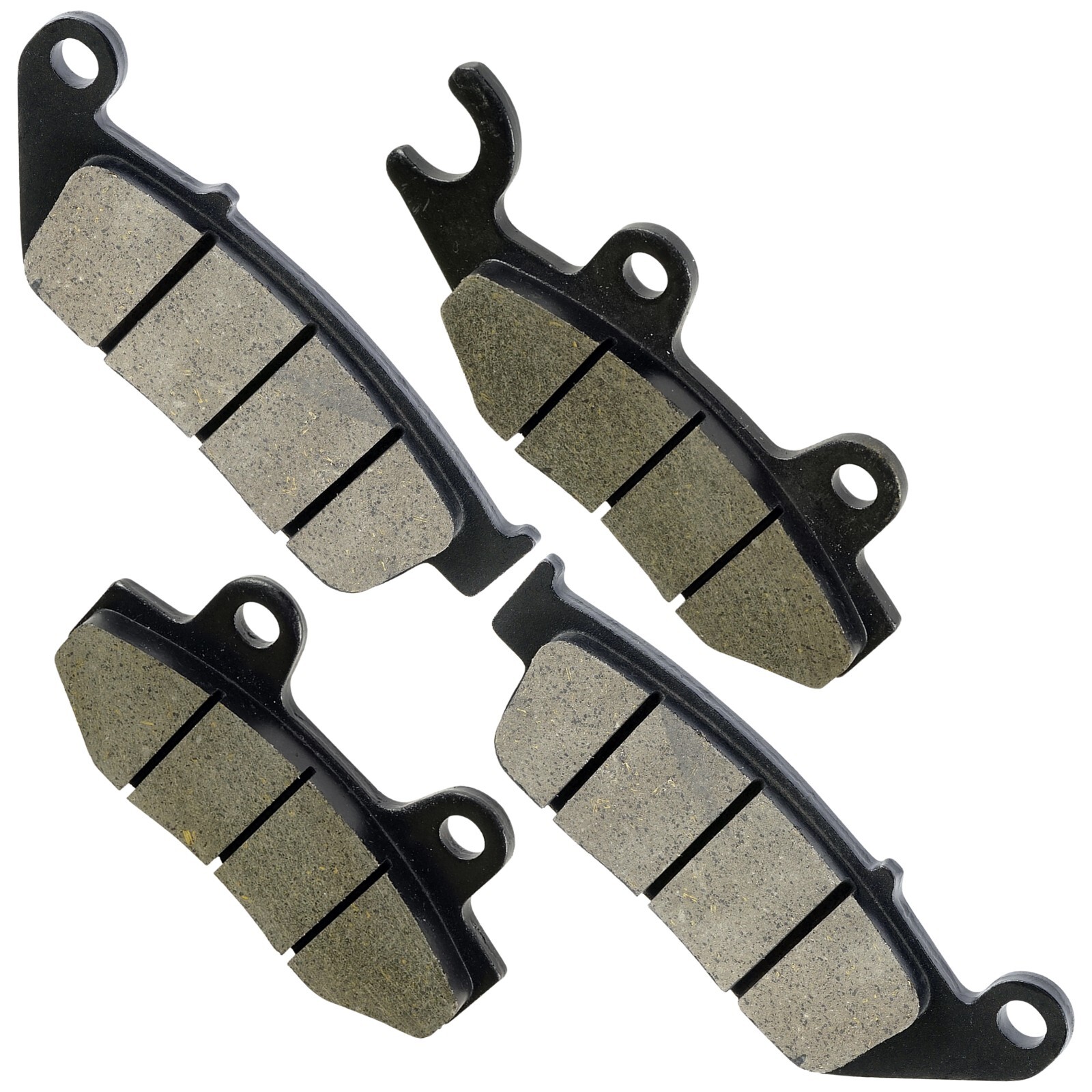 Caltric Front and Rear Brake Pads for Triumph Bonneville / T100 2001-2019
