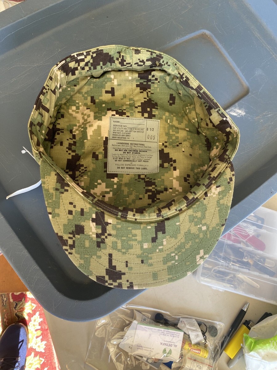 NWT NWU Type III Navy Seal? AOR2? Digital Woodland UTILITY 8 Point