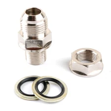 AN10 10AN DIY Turbo Oil Pan / Oil sump Return Drain Adapter Bung Fitting No Weld