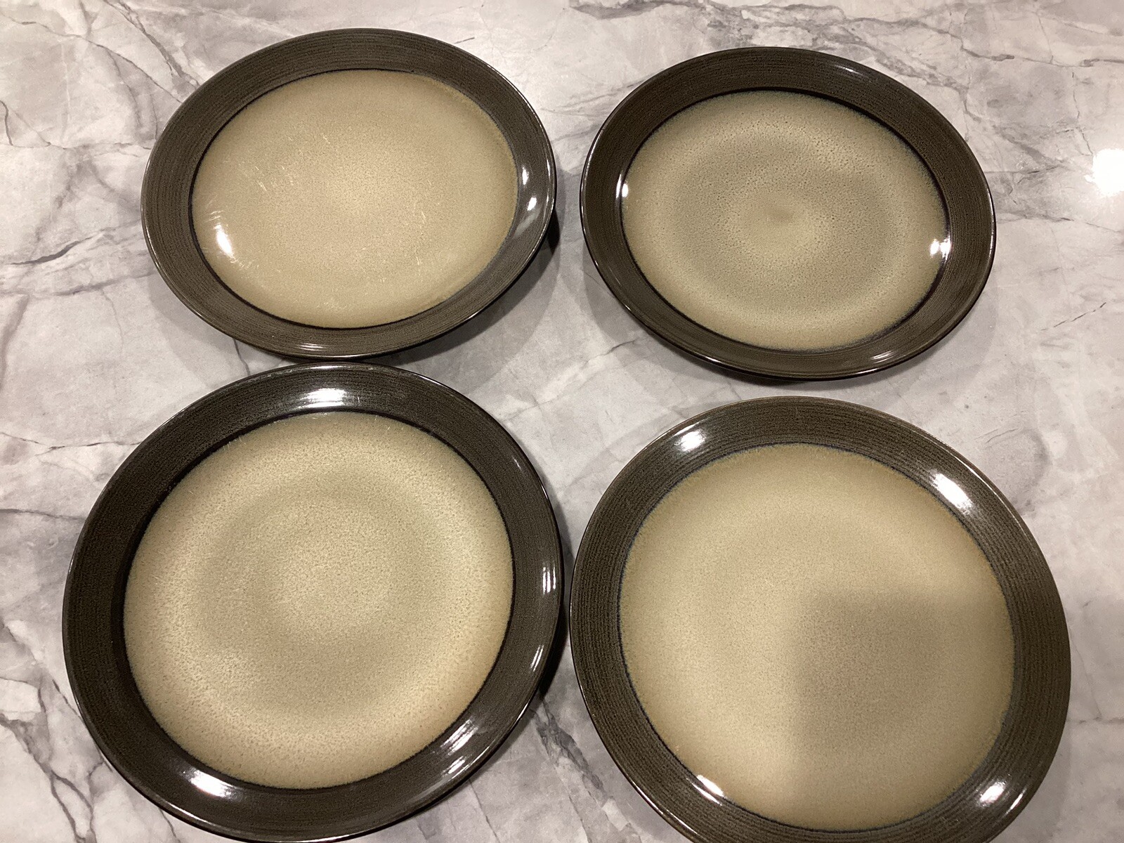 4-Sango Roma Sage Salad Plates 8