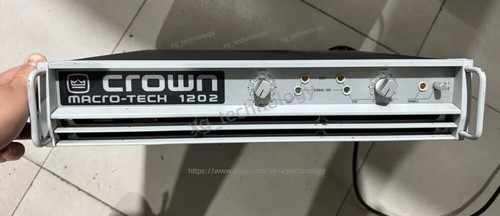 Crown Macro-Tech 1202 Two-Channel Power Amplifier.. - Picture 5 of 13