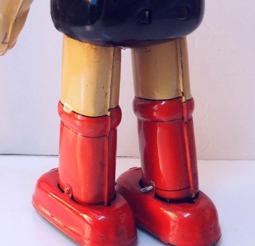 BANDAI Tin Toy Wi-d-Up Astro Boy Friction F/S FEDEX - Picture 10 of 11