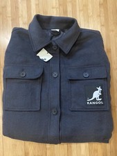 Women’s Kangol X H&m Shacket Oversized Jacket Coat / Medium /