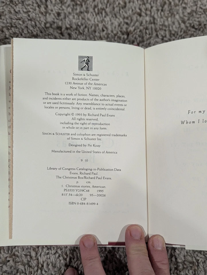 Timepiece 97 and The Christmas Box Collection 98 by Richard Paul Evans Hardcover - Image 4 of 4