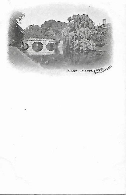 Cambridge - 4 x early undivided back vignette type postcards (unused) c.1900-02 - Image 2 of 4