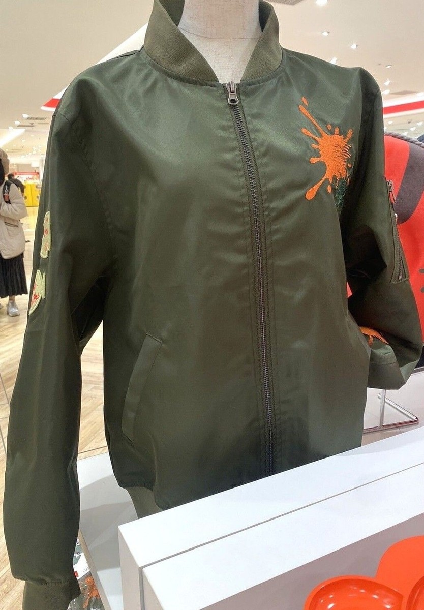 Jacket SALMON RUN Splatoon 3 Nintendo TOKYO Limited New Size Jacket SALMON RUN Splatoon 3 Nintendo TOKYO Limited New Size