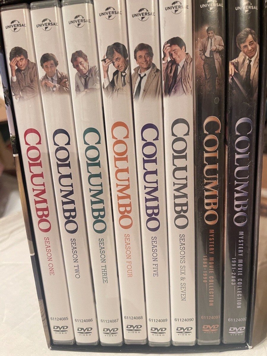COLUMBO The Complete TV Series DVD 34 Disc Boxed Set Peter Falk