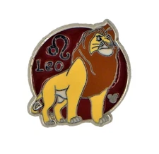 The Lion King ~ Mufasa Leo Zodiac Sign Collection Disney Park Trading Pin ~ New