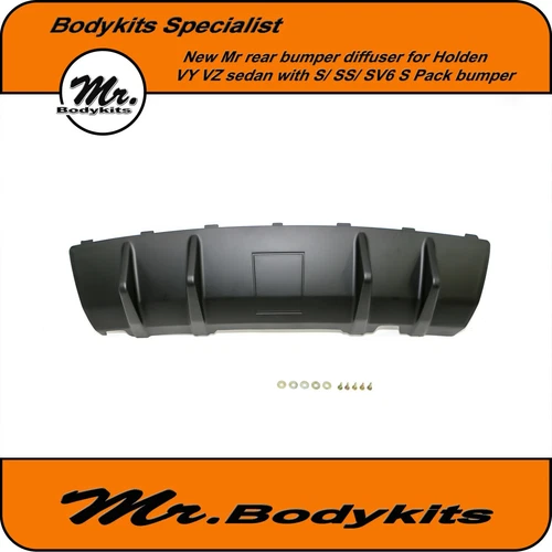 New Mr Rear Bumper Diffuser For Holden VY VZ Sedan S/ SS/ SV6 S Pack Rear Bumper