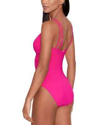 ラルフローレン SWIMSUITS プリントワンピース水着 PINK Ralph Lauren PASSION FRUIT Double-Strap One-Piece Swimsuit