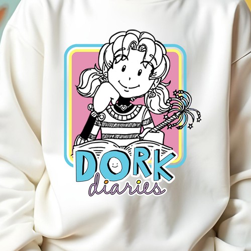 Dork Diaries Mens and Kids World Book Day Sweatshirt Jumper Costume Outfits #WBD - Picture 3 of 25