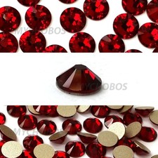 720 Swarovski 2088 12ss crystal flatback rhinestone 3mm ss12 dark red SIAM (208)