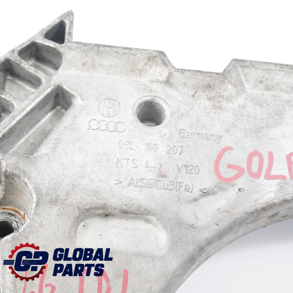 VW Golf 5 6 Diesel Support montage moteur Montage du support droit 03L199207 - Photo 2/4