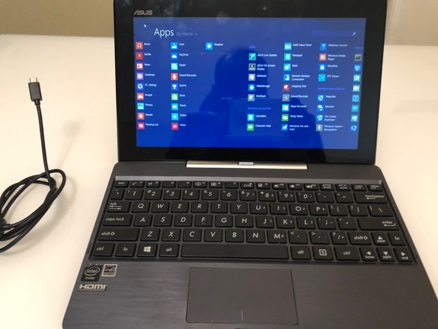 Asus Transformer Book T100ta 64gb Wi Fi 10 1in Grey For Sale Online Ebay
