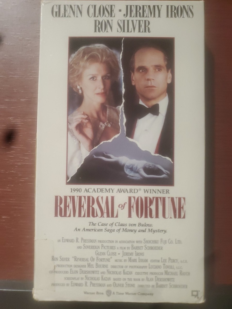 Reversal of Fortune (VHS, 1991) 85391193432| eBay