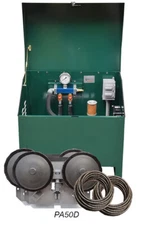 Sentinel Deluxe Rotary Vane Aeration System with cabinet tubing diffusers