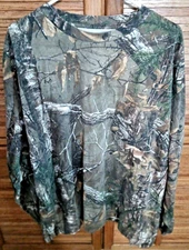 Walls Legend Realtree Mens 3XL Long Sleeve Shirt Hunting Outdoor Camo Cotton