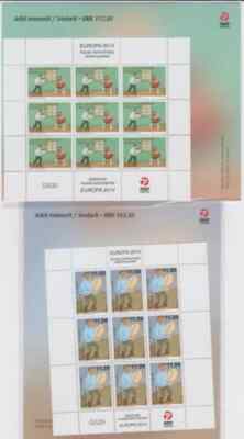 s52224 GRÖNLAND EUROPA CEPT MNH ** 2014 MSx2 Musikinstrumente