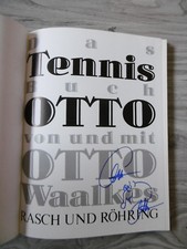Otto Waalkes Autogramm signed Buch "Otto - Das Tennis Buch Otto"