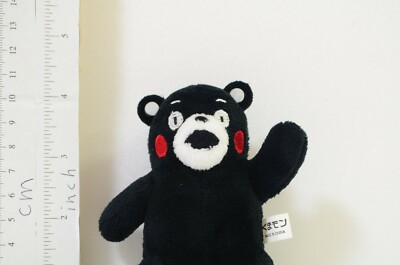 Kumamon Black Bear Mini Plush Keychain Japan k565 | eBay