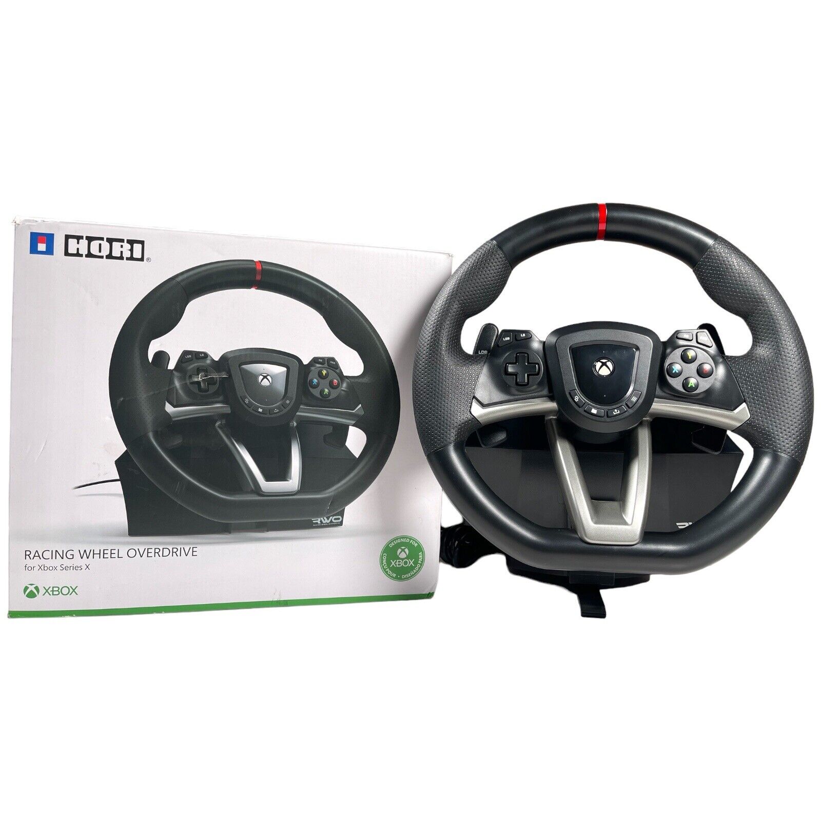 Racing Wheel Overdrive Designed for Xbox Series XS By HORI - Officially  Licensed by Microsoft : Video Games 