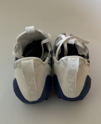 adidas Men’s Size 7.5 ADIZERO FOOTBALL CLEATS Cloud White/Blue IG7224 NEW - Picture 3 of 6
