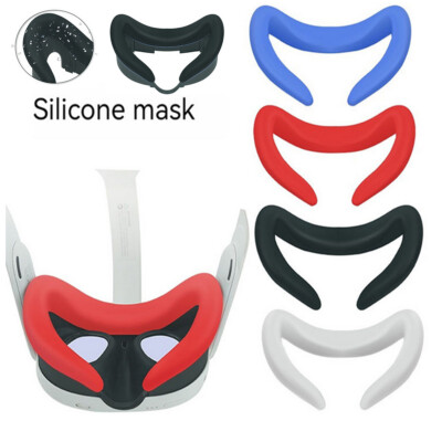 Sweatproof Silicone Cover Mask Accessory For Quest VR Headset