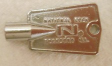 1 Original National Lock Freezer Keys Caution Prevent Child Entrapment Pentagon