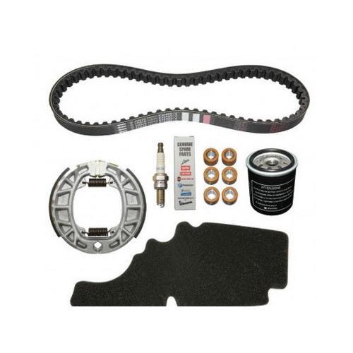 Kit Entretien Scooter Piaggio Origine - Pour 50 Zip 2T 2000+ Et Vespa 50 LX 2T 2005+ - Inclut Guides Variateur - Référence 1r000400