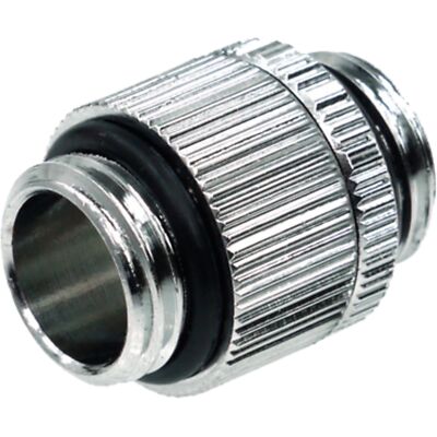 Alphacool HF Doppelnippel G1/4 AG auf G1/4 AG drehbar, Wasserkühlung, chrom