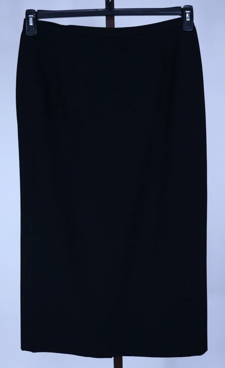 Black midi skirt size clearance 12
