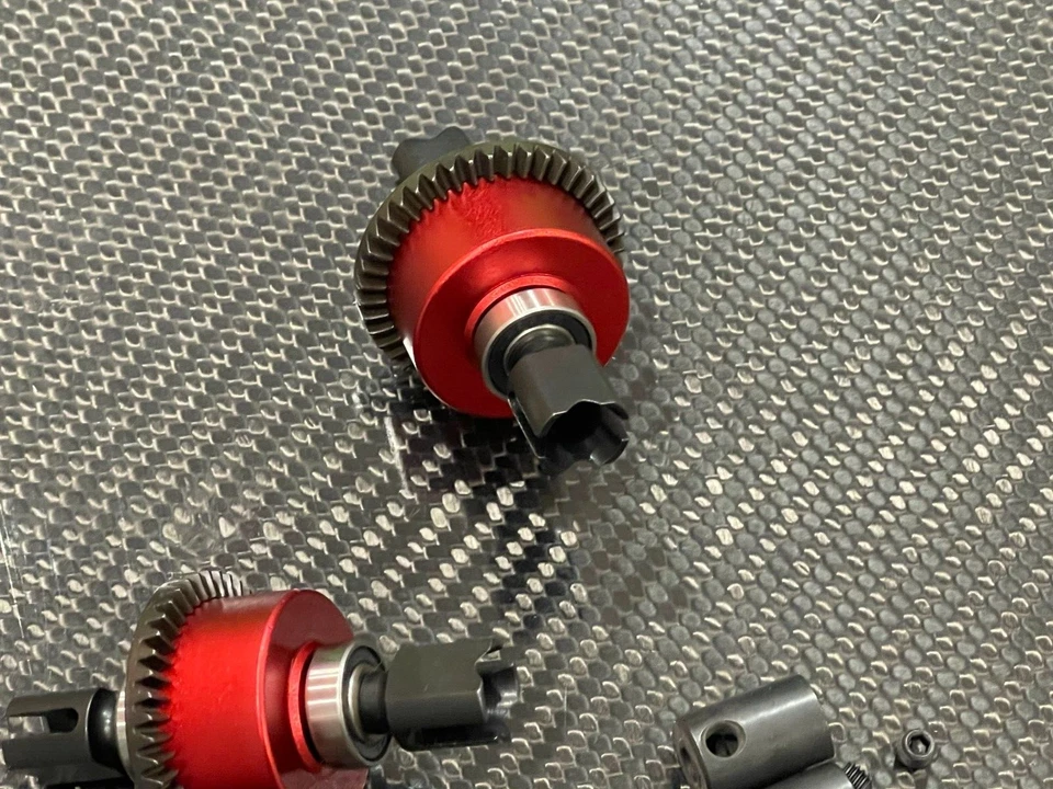 Front & Rear 43+10T Differential Diff for Arrma Kraton 6s BLX  Red - Image 3 of 3