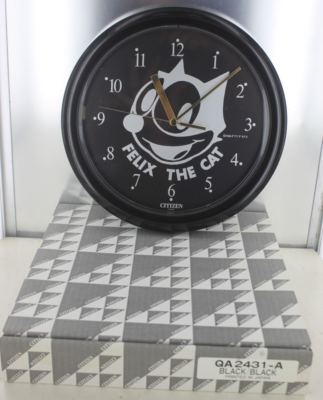 CITIZEN フィリックス Felix the cat 　時計　レトロ RARE VINTAGE NOS 1980s 80s CITIZEN QA2431-A FELIX THE CAT WALL
