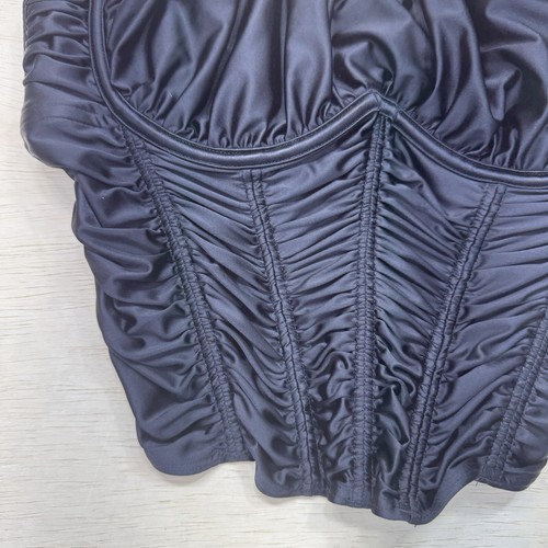 Gilly Hicks Black Bustier Bralette Size Medium - Picture 3 of 16