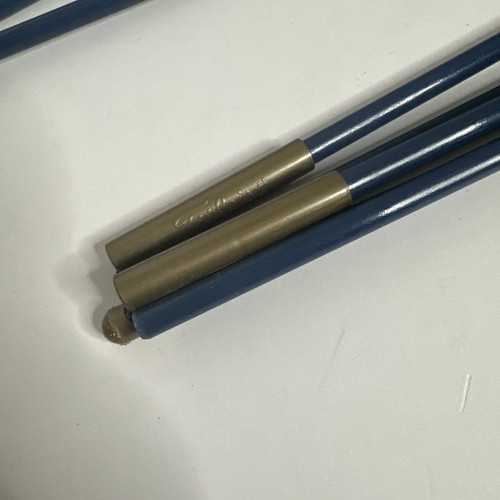 Titleist Golf Blue/Gold Collapsible Alignment Sticks Rods Set Zip Pouch ...