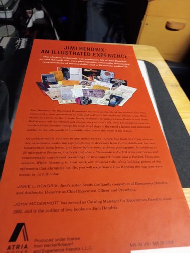 gebrauchtes Hardcover Buch Jimi Hendrix ein illustriertes Erlebnis mit 70 Min. cd - Bild 4 von 10