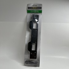 Door Latch Strike Plate Aged Bronze For Wood Or Metal Home Residential Security