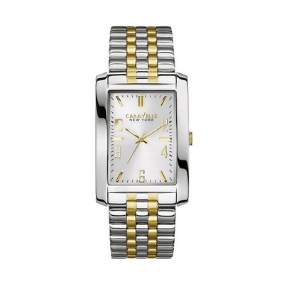 Bulova Caravelle Men's Silver Dial Quartz Watch 45A123